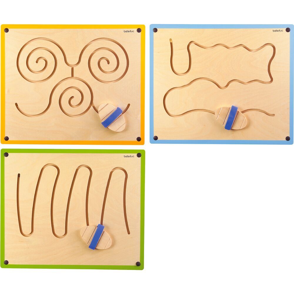 beleduc Spiel Wandspiele-Set Wandelemente, Die innovativen Wandspiele für Kinder ab 3 Jahren