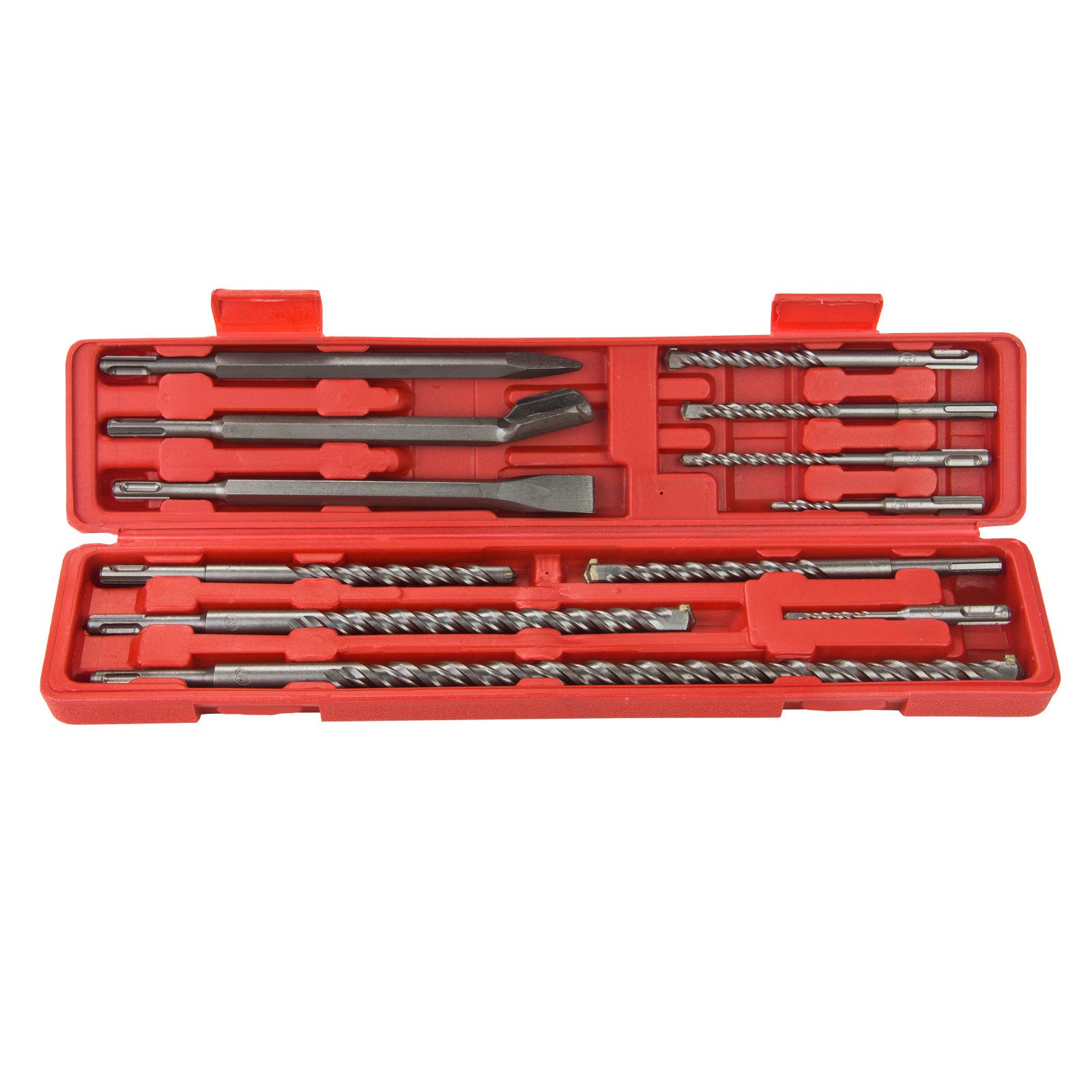 Bohr-Meißel-Set SDS-Plus Bohrer- und Meißelset 12tlg.