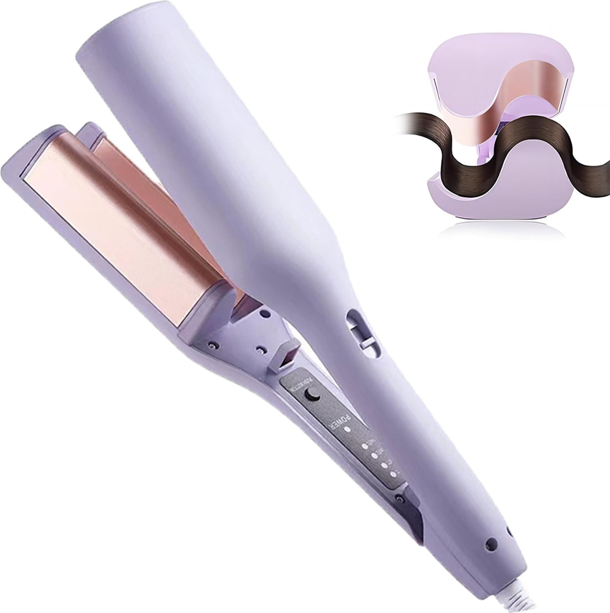 FELIXLEO Multihaarstyler 32mm Lockenstab Negativ Ionen Haarstylinggerät 4 Stufen 15s Aufheizen
