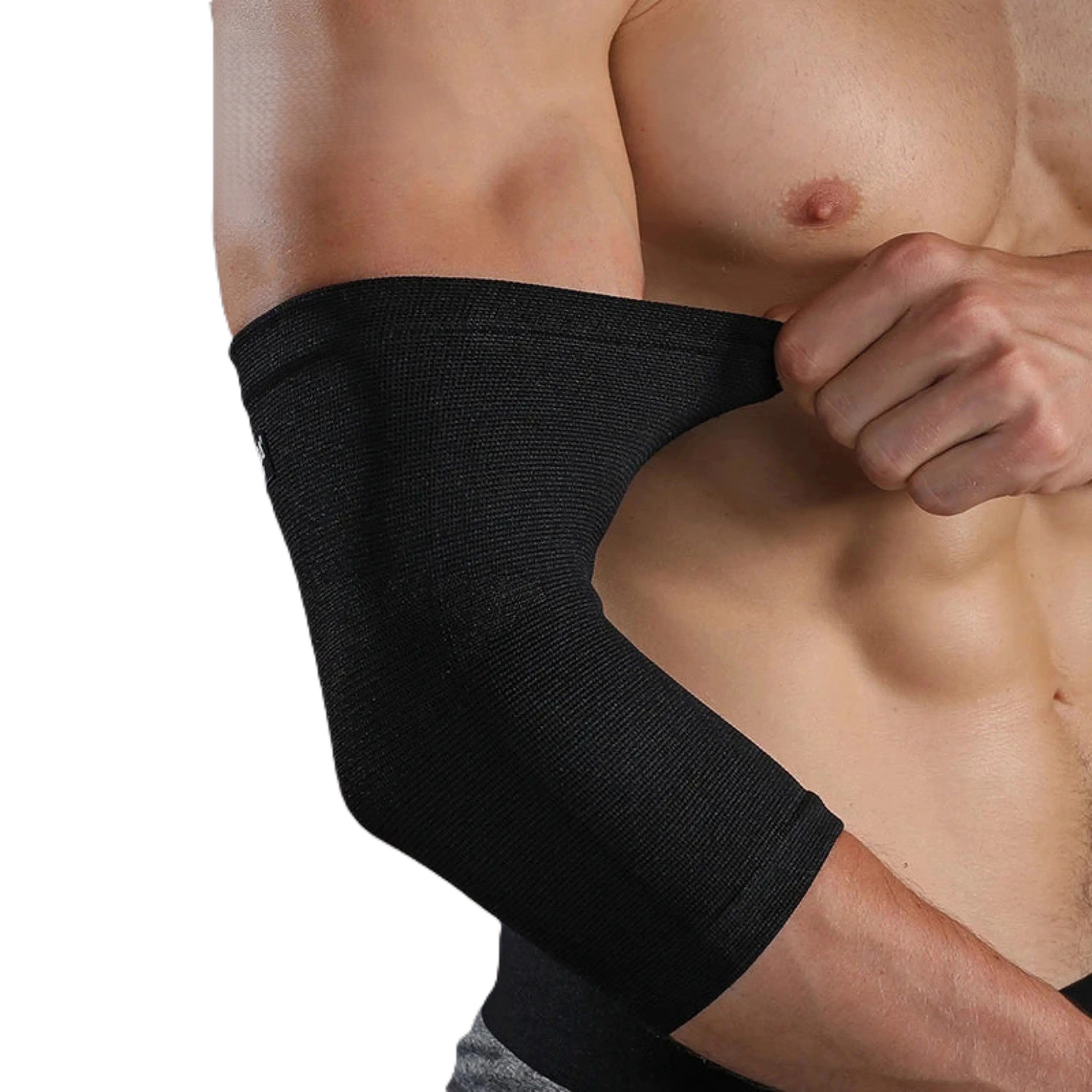 Sport-Knight® Ellenbogenbandage Nylon Ellenbogenbandage mit Kompression, rutschfest und atmungsaktiv
