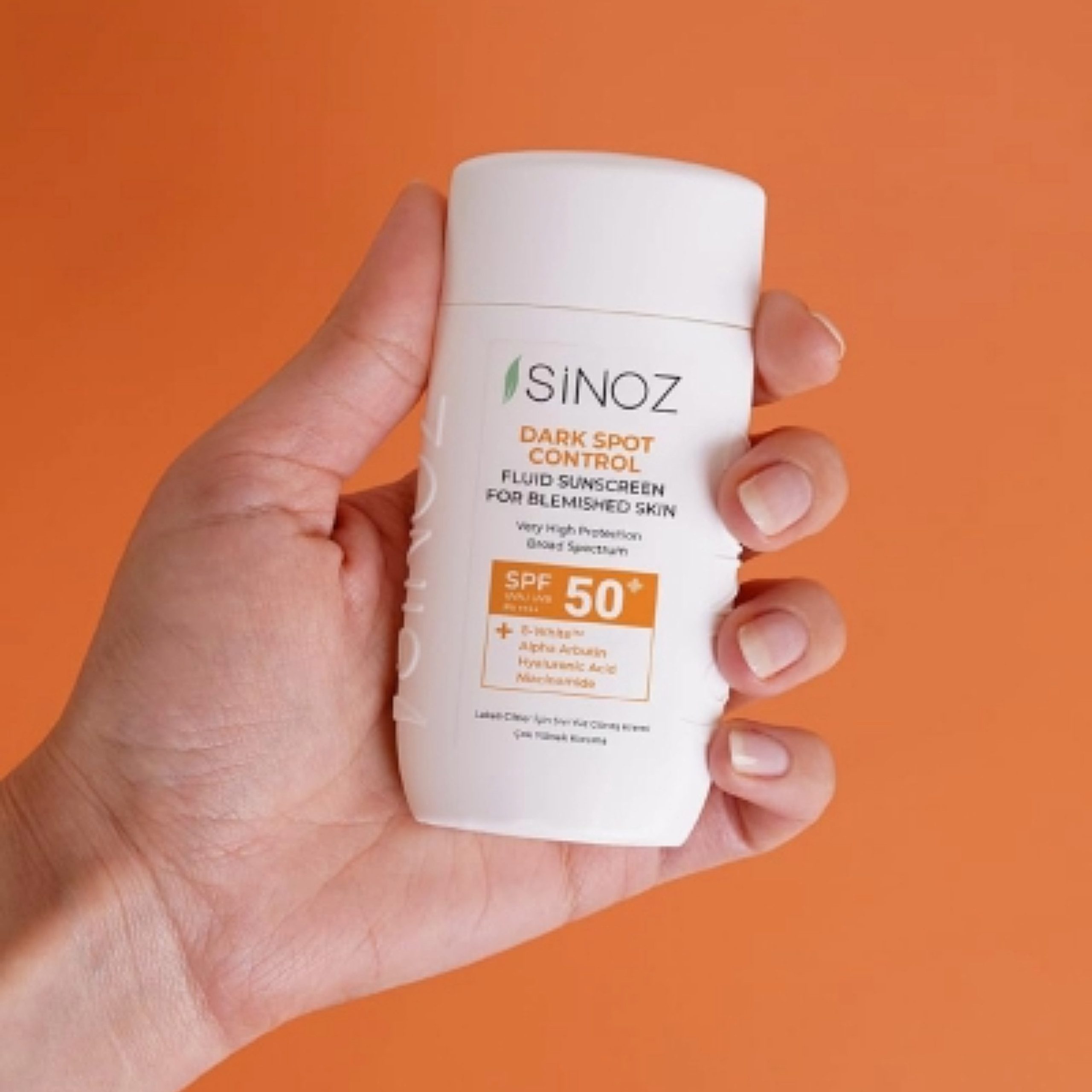 Sinoz Sonnenschutzfluid SINOZ Dark Spot Control Fluid Sunscreen SPF 50 + - 50 ml