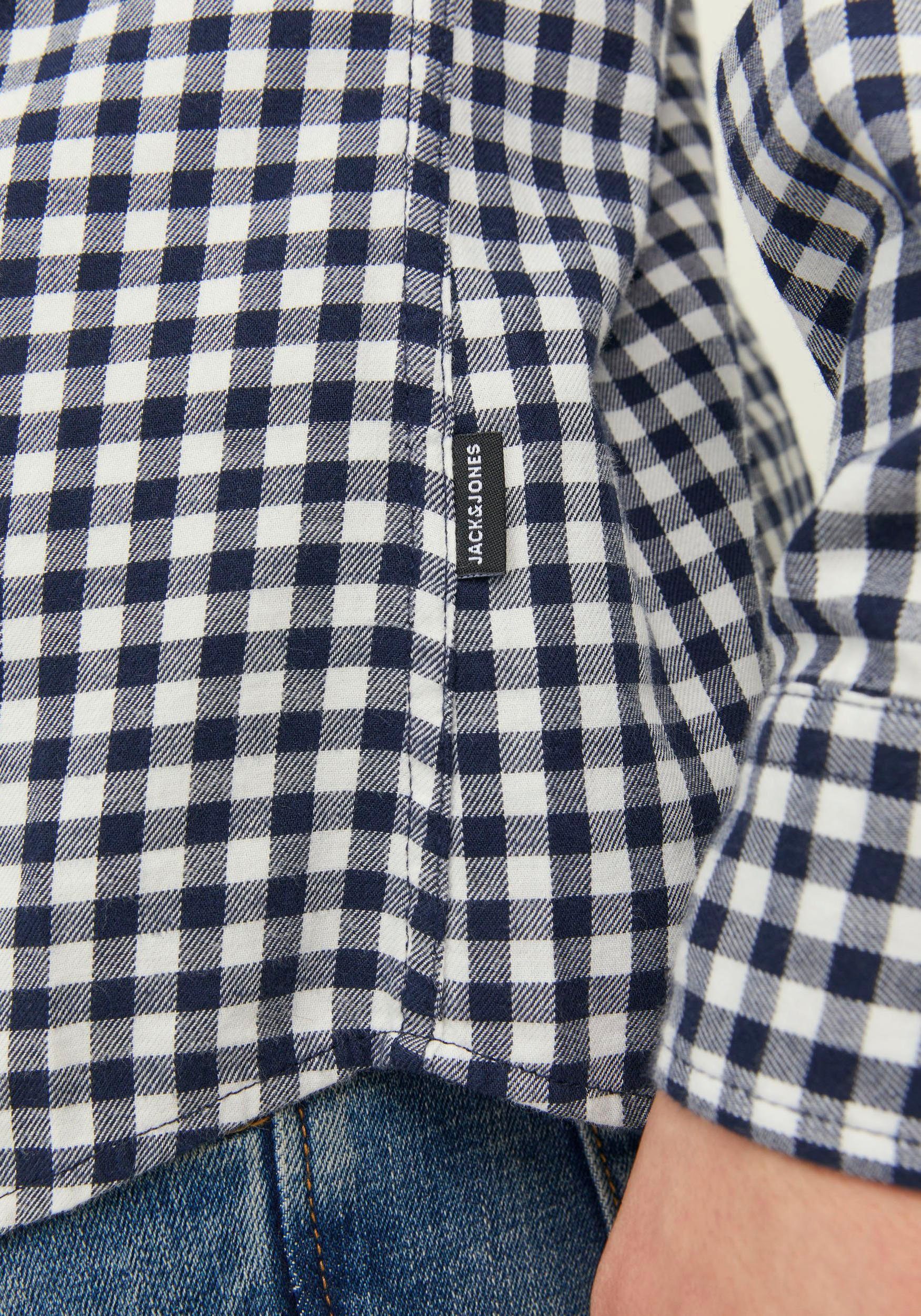 JJEGINGHAM & Jack SHIRT Cloud Langarmhemd NOOS Dancer TWILL L/S Jones