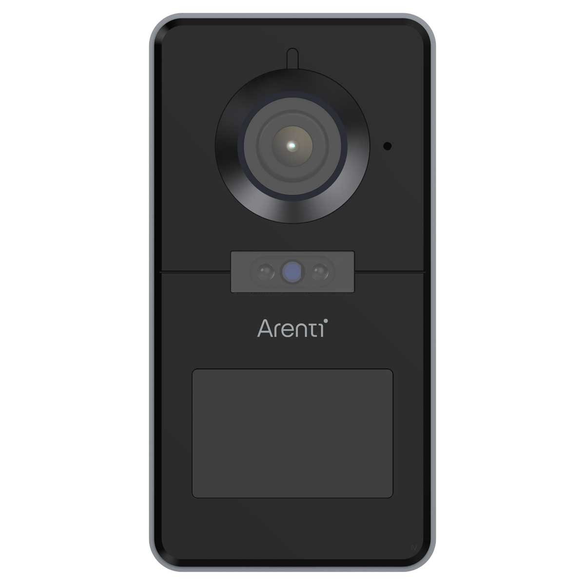 Arenti Überwachungskamera POWER1Q 2K 4 MP Auflösung, 100% kabellos und batteriebetrieben, WLAN (Innenbereich, Außenbereich, Nachtsicht in Farbe, 2-Wege-Audio, PIR-Bewegungssensor)