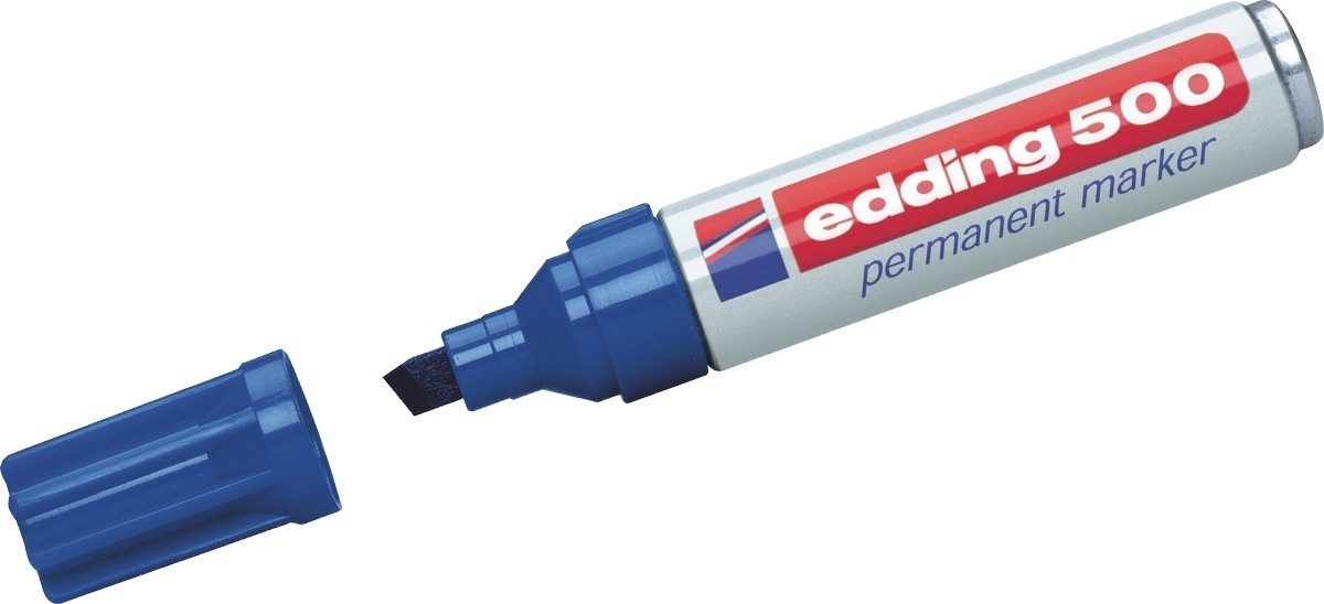 Permanentmarker Permanentmarker edding 500 blau