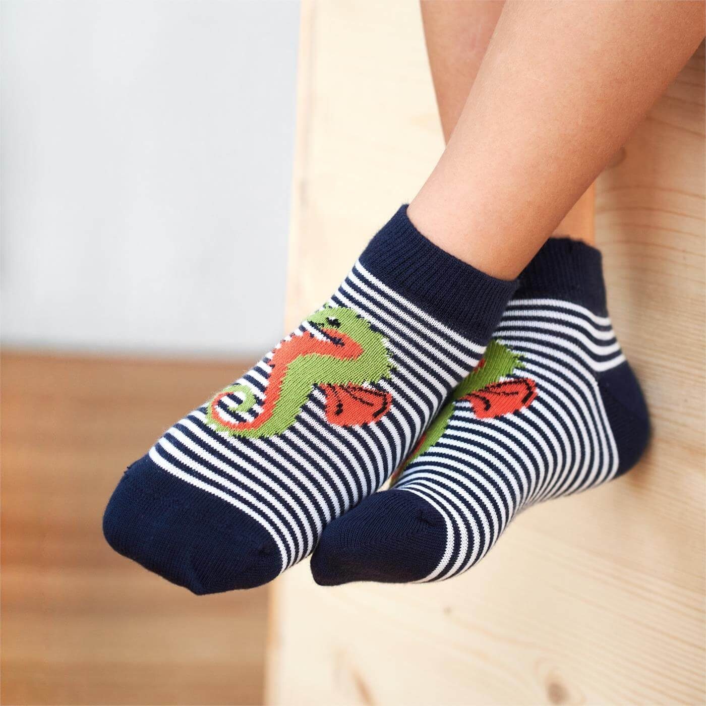 LIVING CRAFTS Socken AGAVE Lustige Sneaker-Socken Bees Happy für Kinder