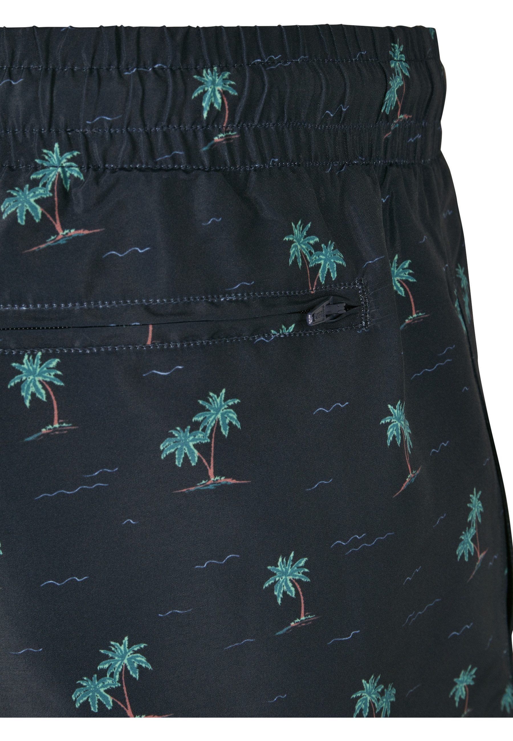 URBAN CLASSICS Badeshorts Urban Classics Herren Pattern Swim Shorts – Bild 5 von 5