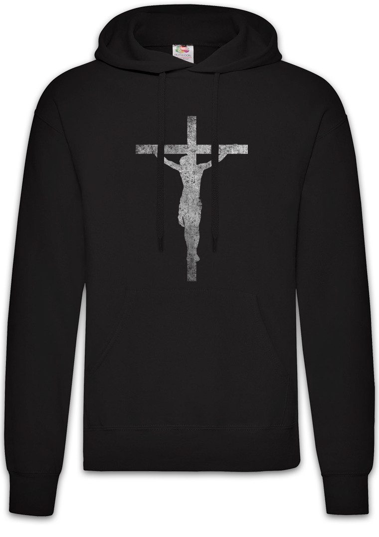Hoodie Jesus Cross Herren Hoodie Christ Messiah Messias Christentum Christus