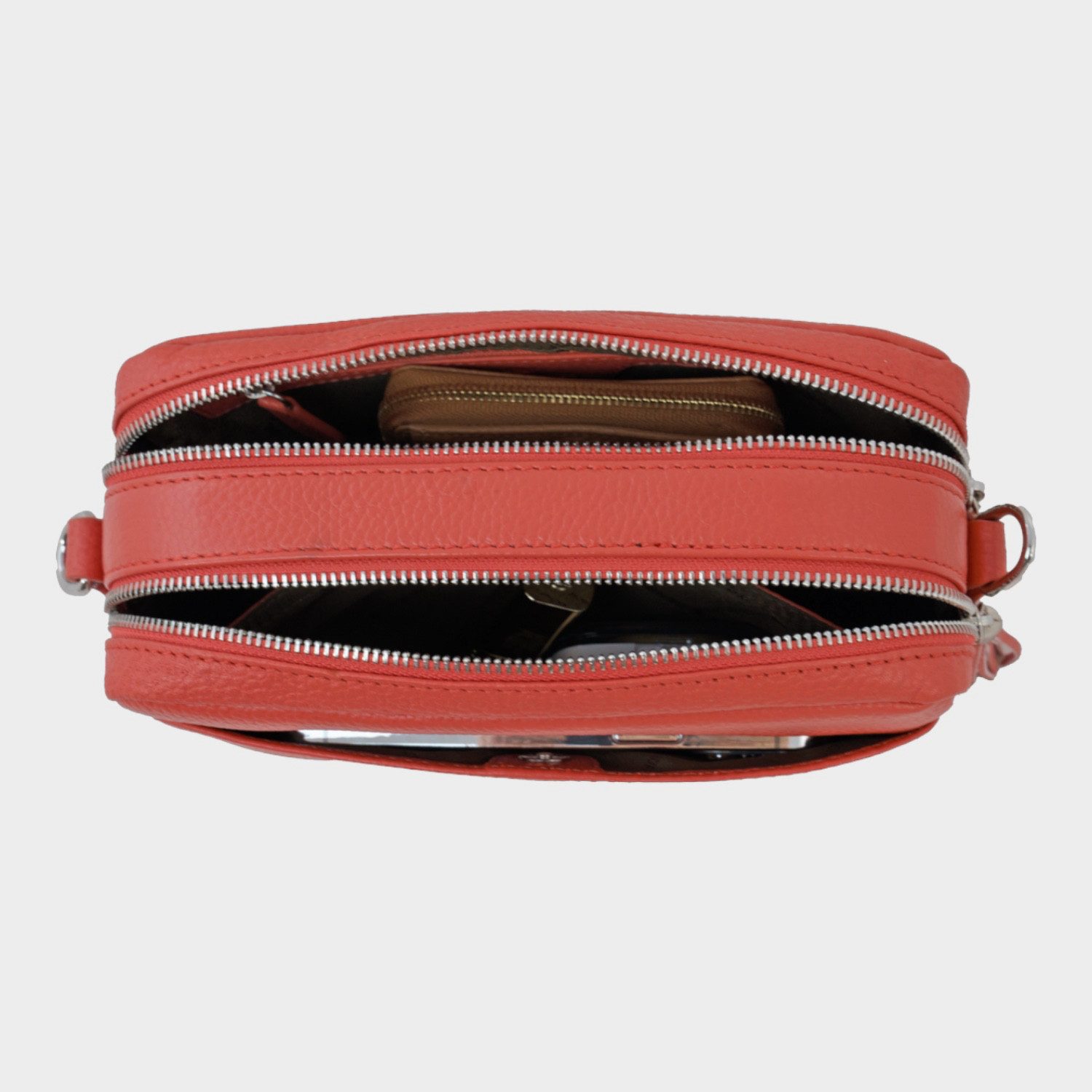 Braun Büffel Umhängetasche HANNA Umhängetasche Box dark coral