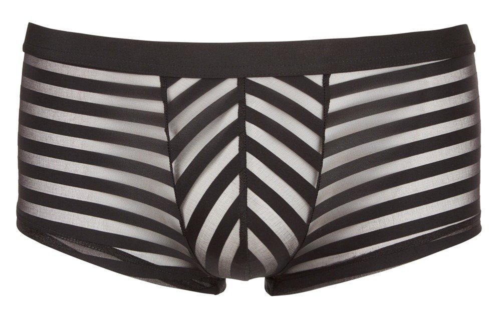 Svenjoyment Boxershorts Boxershorts transparent gestreift (1-St) Semitransparenter Streifen-Look