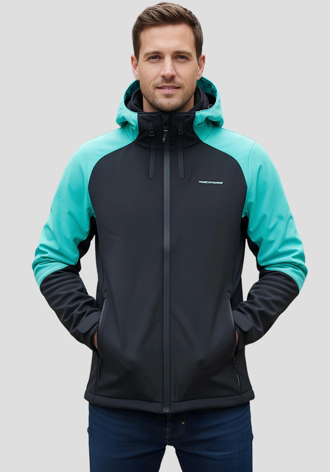 Magic Marine Softshelljacke Outdoor Jacke Funktionsjacke Radar wasserdicht, winddicht, atmungsaktiv