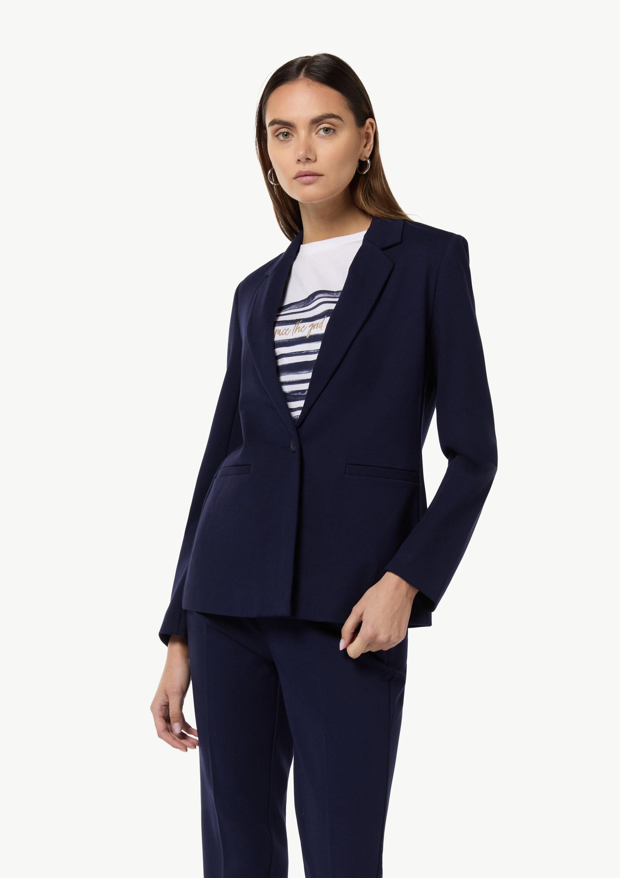 comma Jackenblazer Indoor-Blazer Blazer aus Jersey