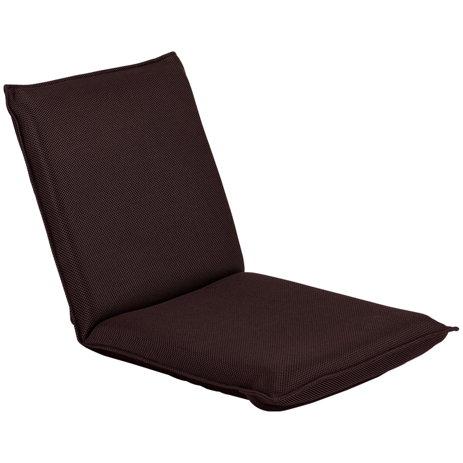 KOMFOTTEU Bodenkissen Bodenstuhl, mit 6-stufig Verstellbarer Rückenlehne günstig online kaufen