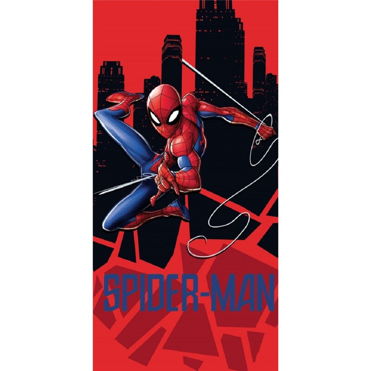 Spiderman Strandtuch Badetuch 140x70 cm Hochwertiges & langlebiges Strandtu günstig online kaufen