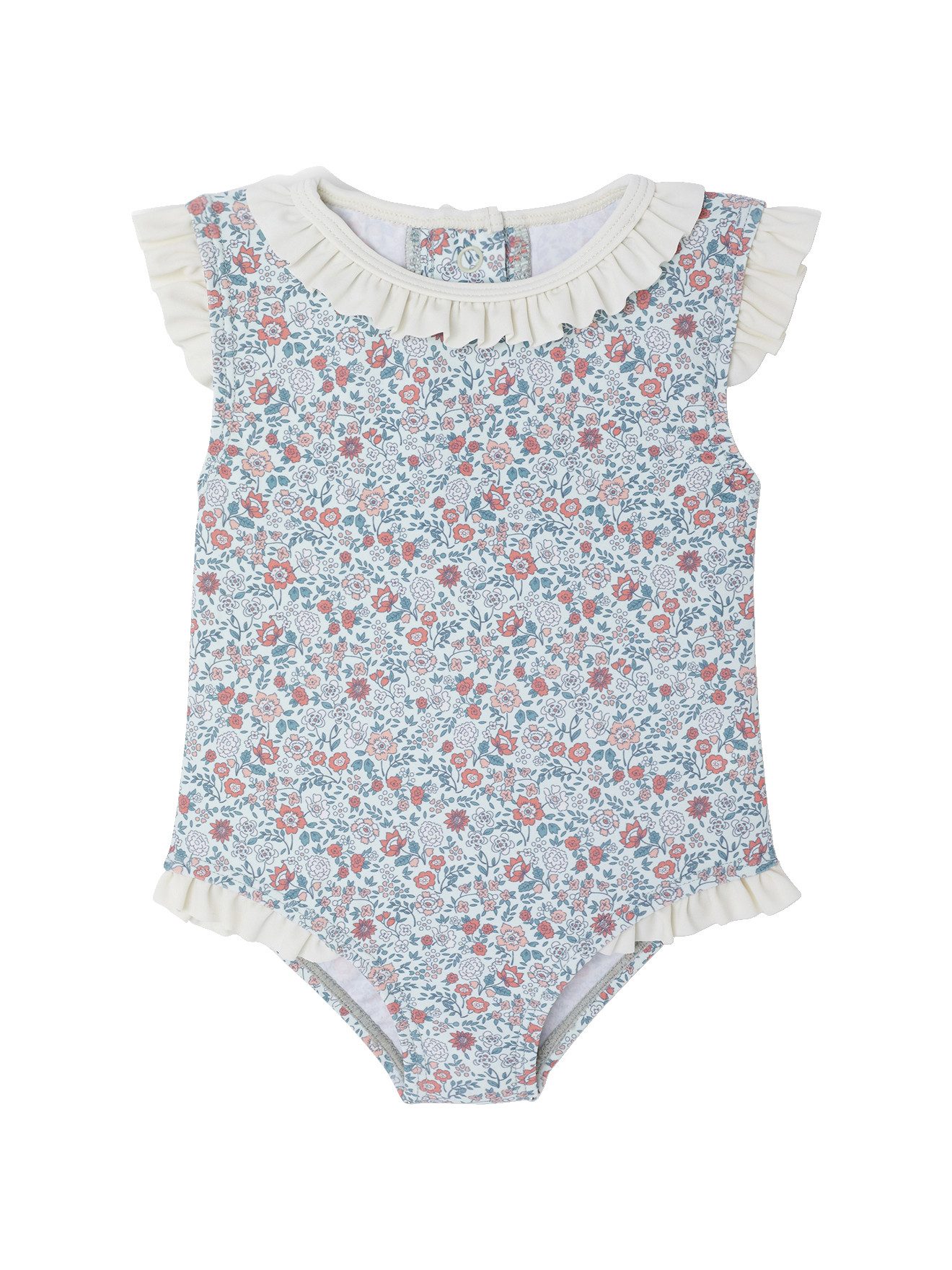 Badeanzug Mädchen Baby Badeanzug mit Druckknöpfen