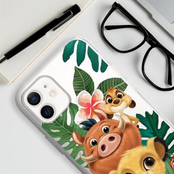 DeinDesign Handyhülle Timon und Pumbaa König der Löwen Disney, Apple iPhone 12 mini Silikon Hülle Bumper Case Handy Schutzhülle