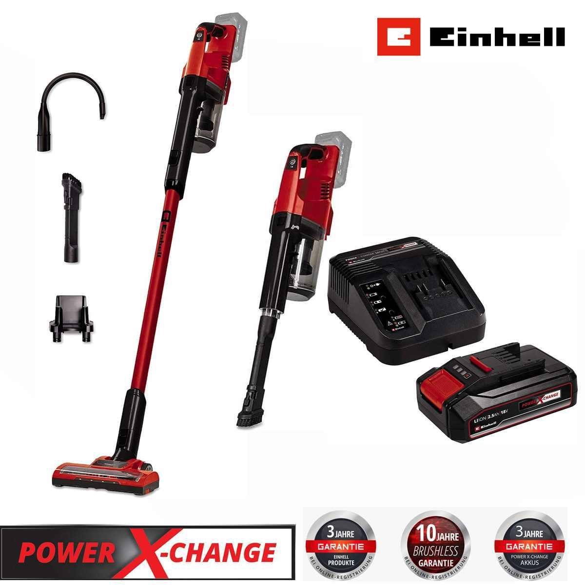 Einhell Akku Sauger Te-vc 18 Test Einhell Akku-Stielstaubsauger Einhell Akku-Stielstaubsauger TE-SV 18 Li