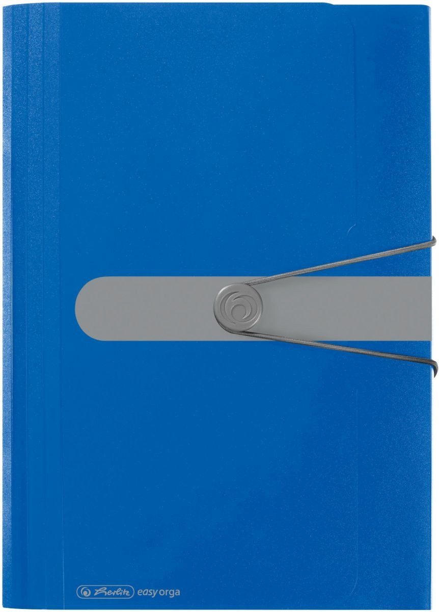 Fächermappe Fächermappe A4 PP 12 Fächer blau to go (10 Stück)