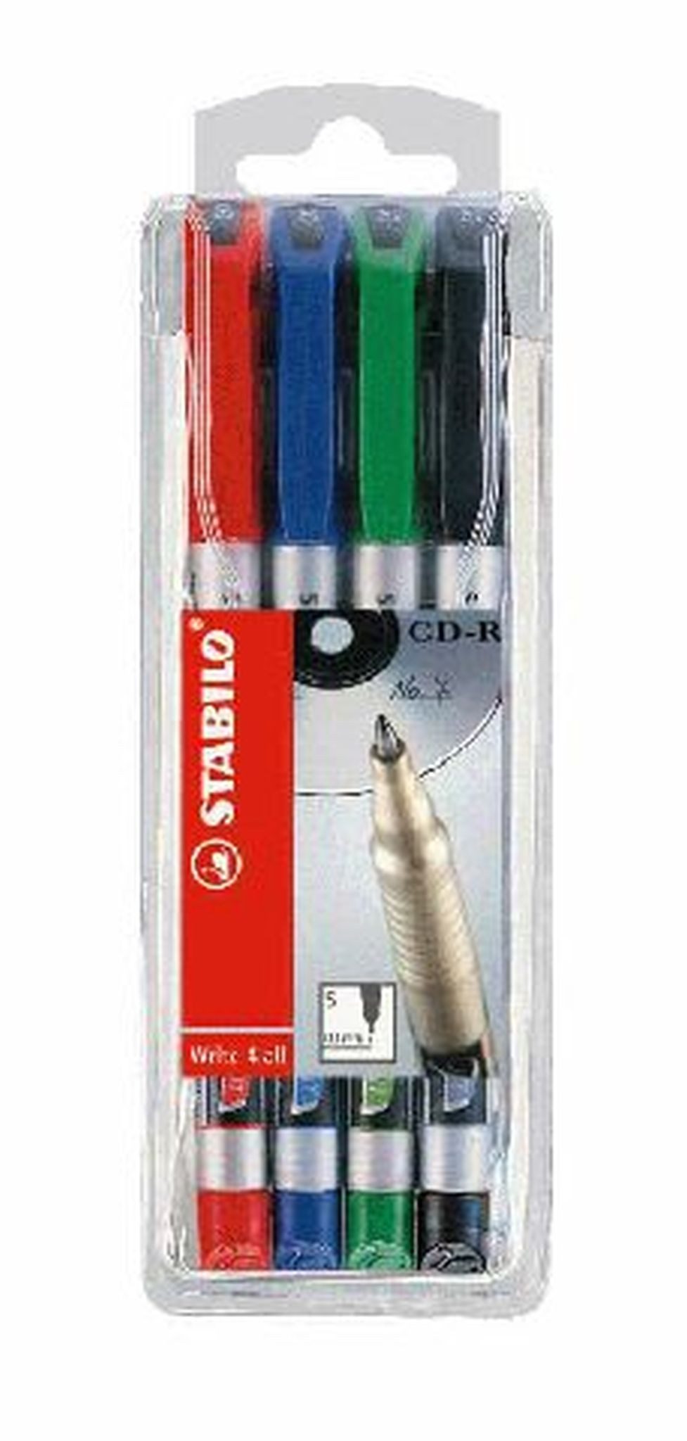 STABILO Marker STABILO Write-4-all Superfein 4er Etui