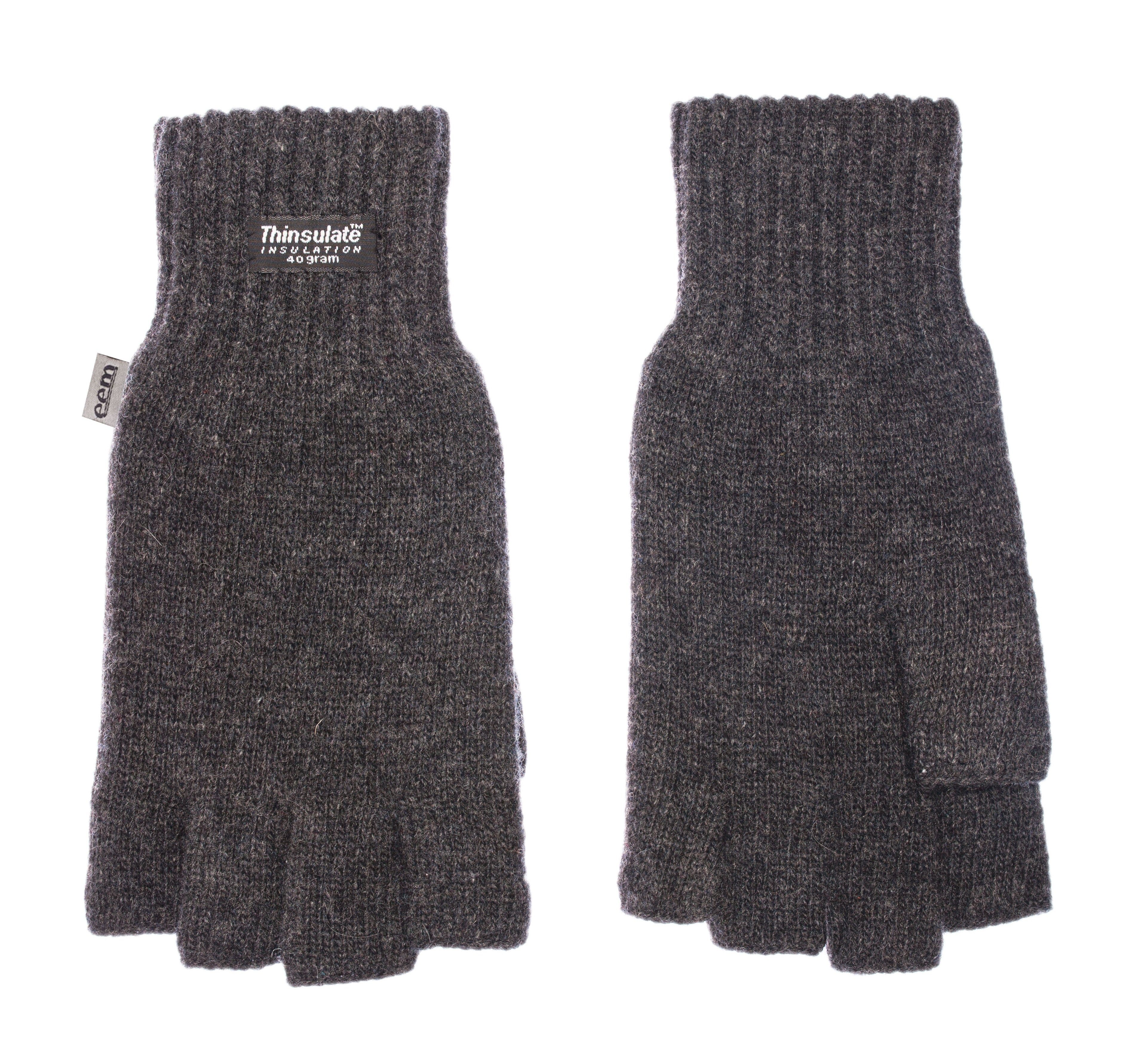 Strickhandschuhe EEM Damen-2217 Anthrazit