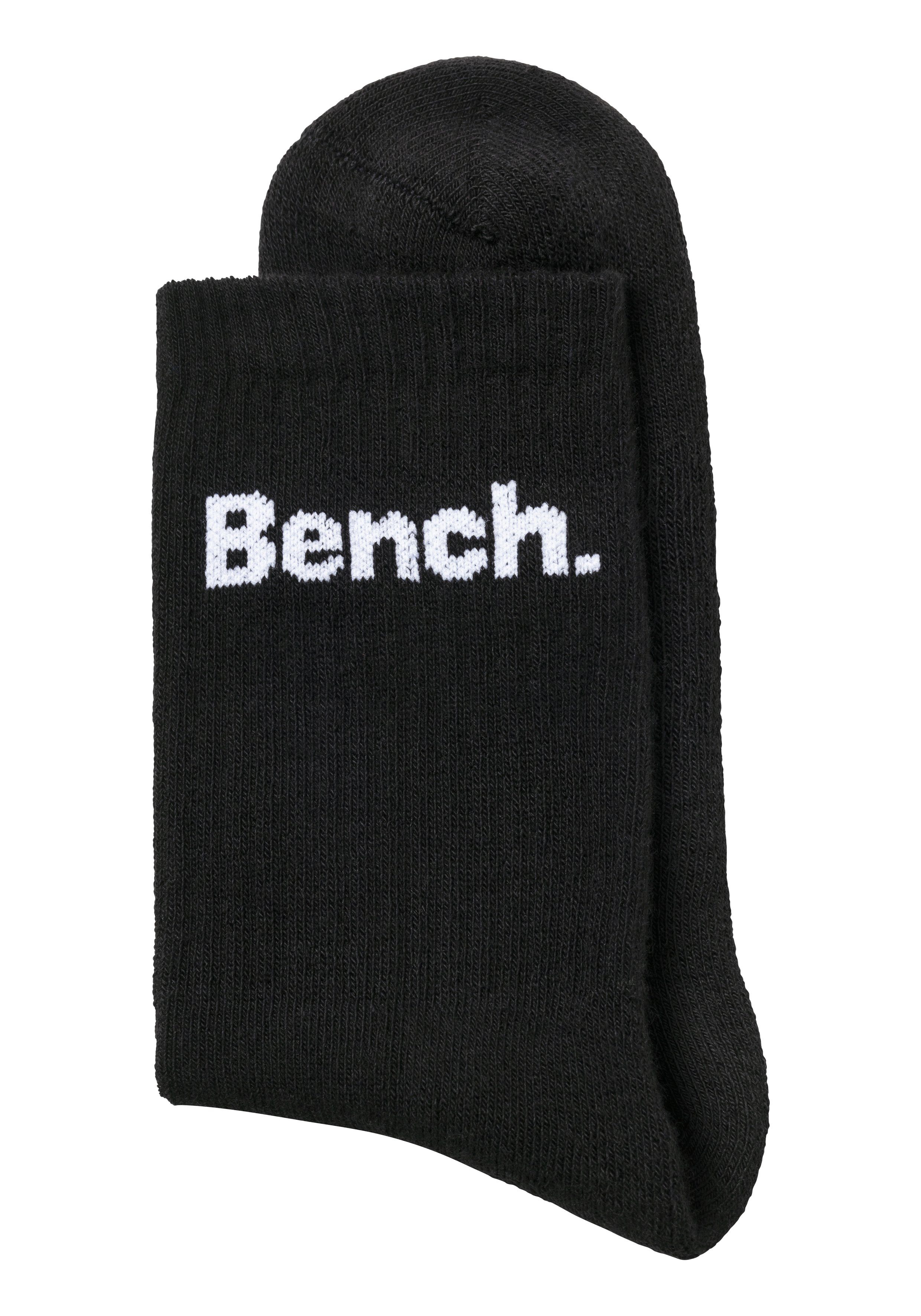 (Set, Bench. 4x schwarz, weiß, Polsterung 12-Paar) mit Fuß 4x 4x grau-meliert Tennissocken