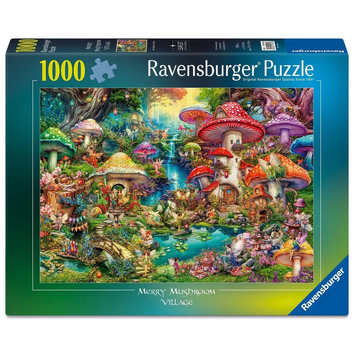 Ravensburger Puzzle Erwachsenenpuzzle 1000 Teile - Das Feenland, 1000 Puzzleteile