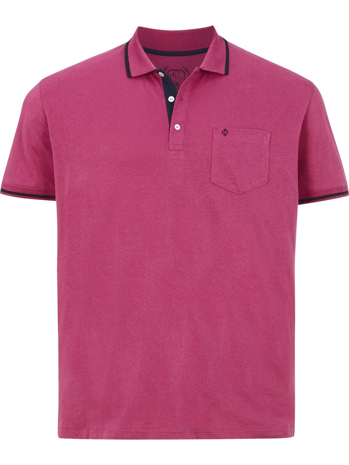 FEN Jersey-Qualität Charles pink Colby bequeme EARL Poloshirt