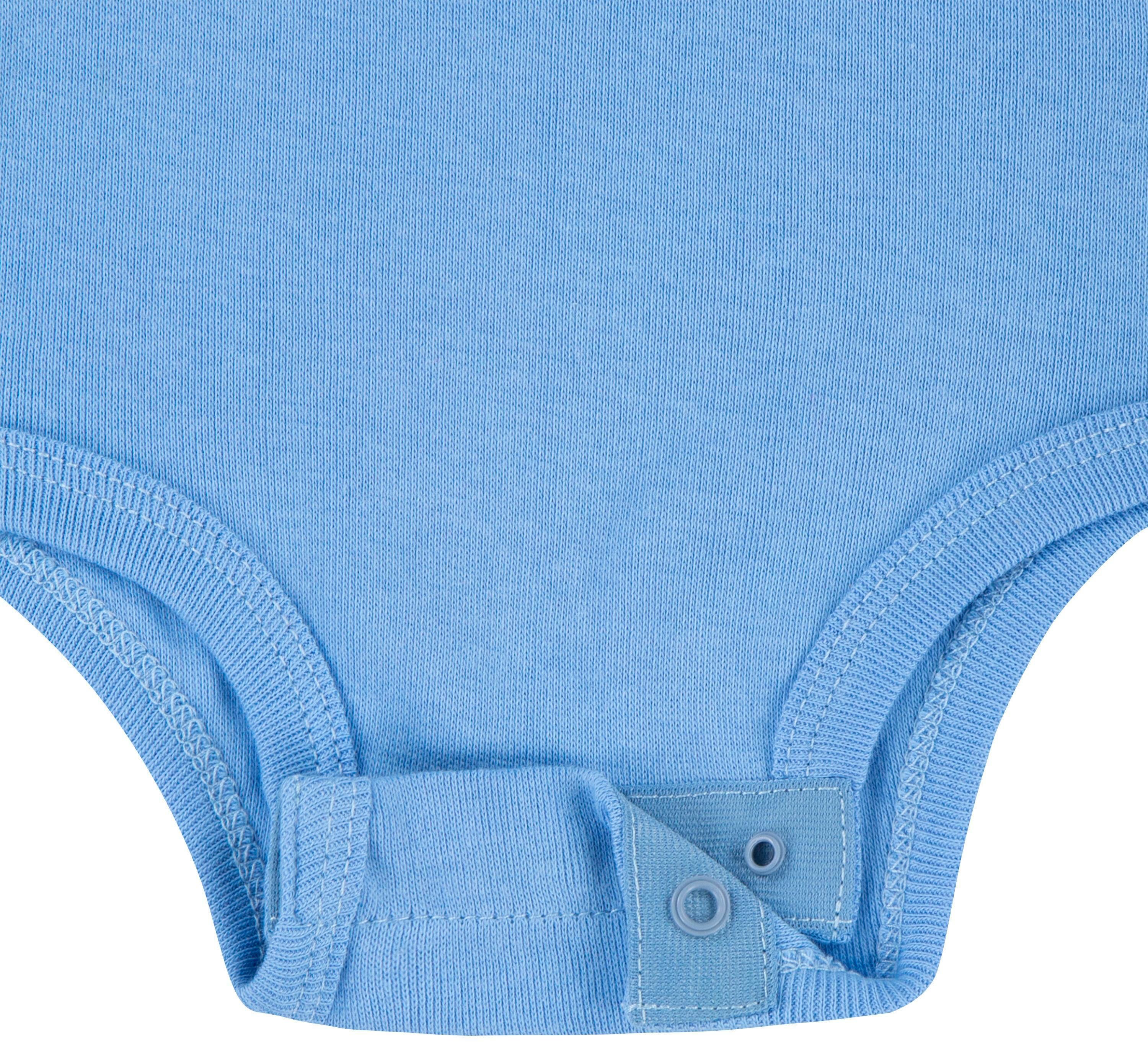 (Set, UNISEX 3-tlg) Neugeborenen-Geschenkset vista Levi's® Body Kids blue
