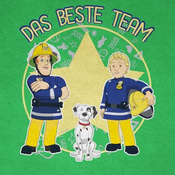 Shirtracer T-Shirt Das beste Team - Sam, Penny & Schnuffi Feuerwehrmann Sam Jungen