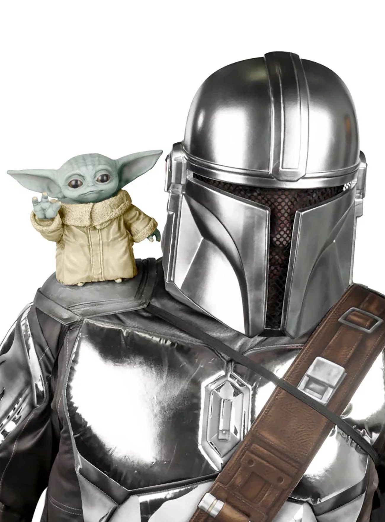 Metamorph Kostüm Star Wars - The Mandalorian Das Kind Grogu Schulte, Ein machtsensitives Kind macht sich auf jeder Schulter gut!
