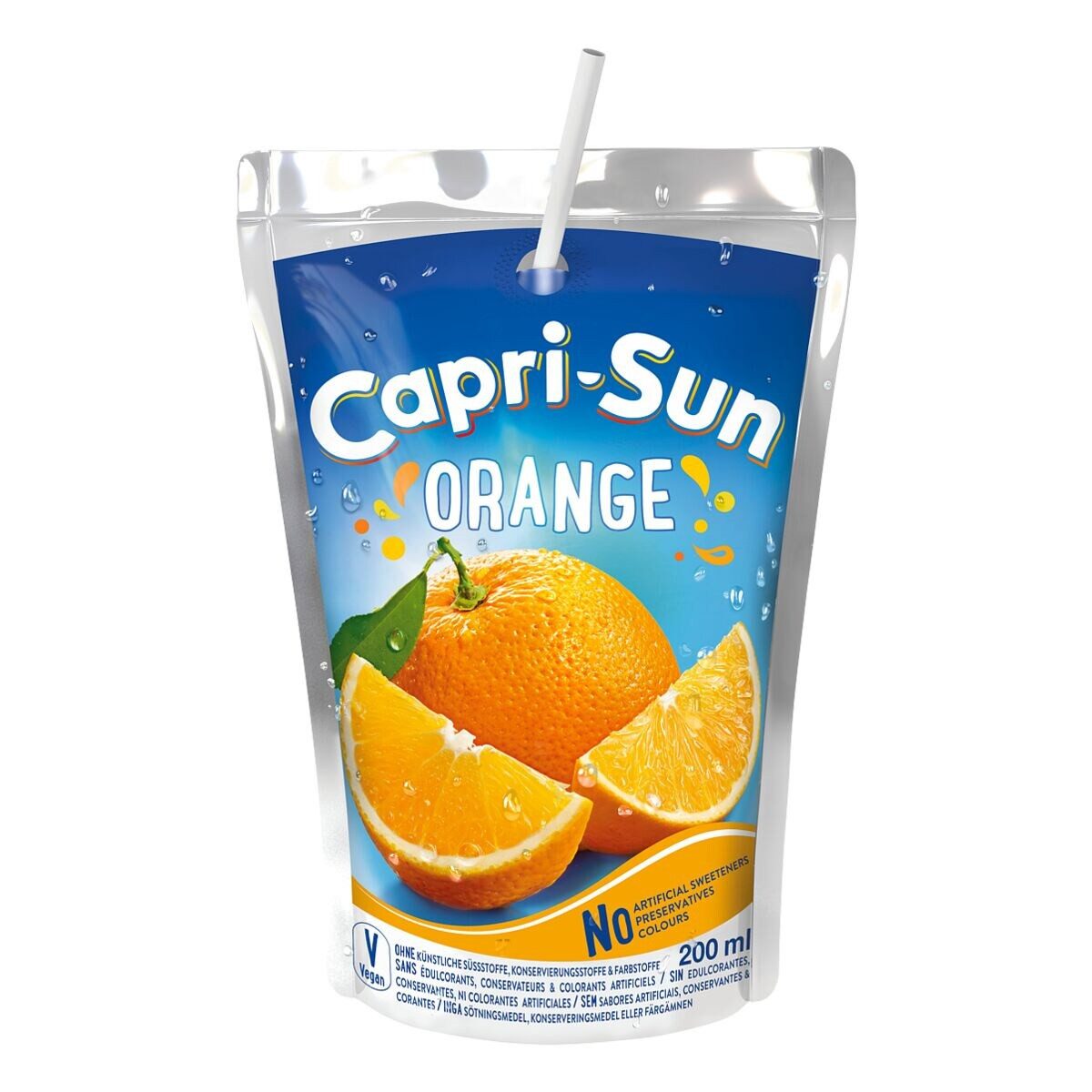 CAPRI-SUN Softgetränk Orange, 10x 200 ml