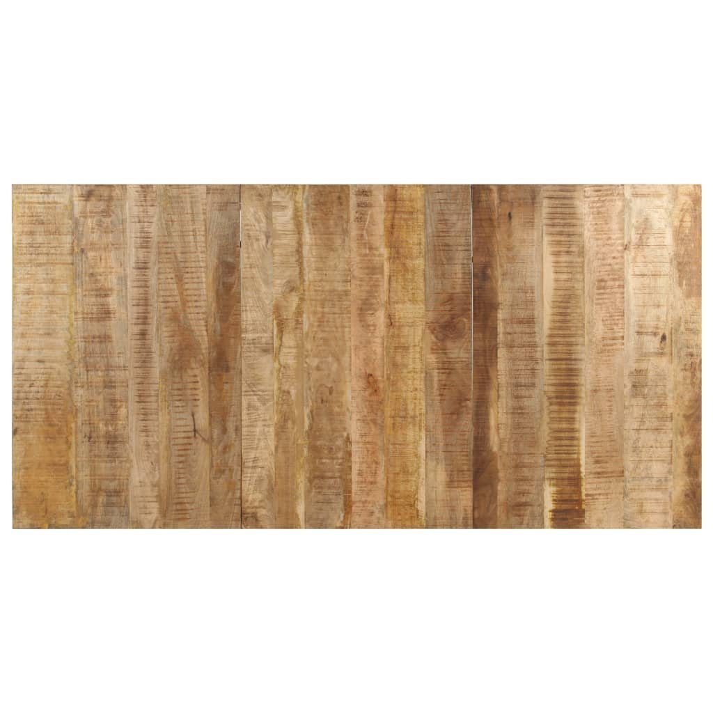 Raues Esstisch 200x100x76 cm (1-St) Mangoholz vidaXL Esstisch