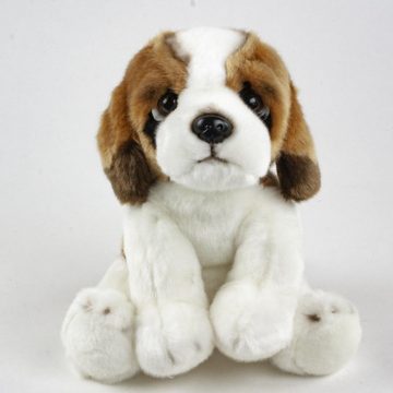 Teddys Rothenburg Kuscheltier Bernhardiner 26 cm Plüschtier Hund (Kuscheltier, Bernadiner, Hund), kuschelweicher Plüsch