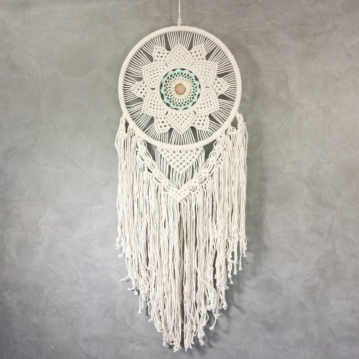 Oriental Galerie Wandbild Wandbehang Wandschmuck Makramee Traumfänger mehrf günstig online kaufen