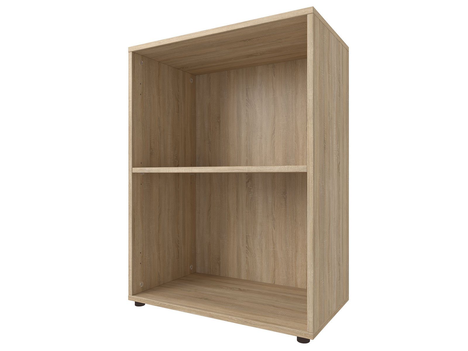 möbelando Aktenregal Trio 2, 57 x 77 x 33 cm (B/H/T)