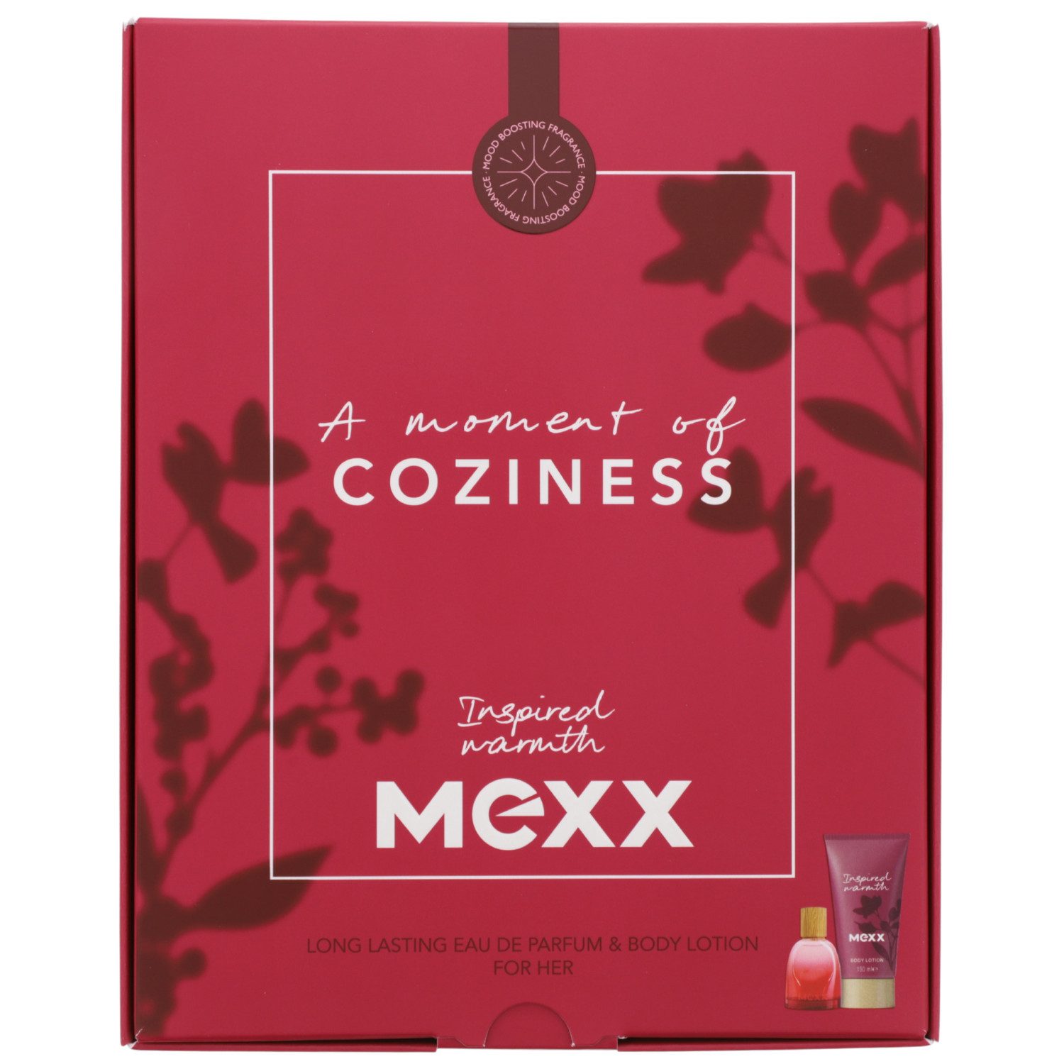 Mexx Eau de Parfum Mexx Inspired Warmth Geschenkset mit Eau de Parfum 30ml und Körperloti