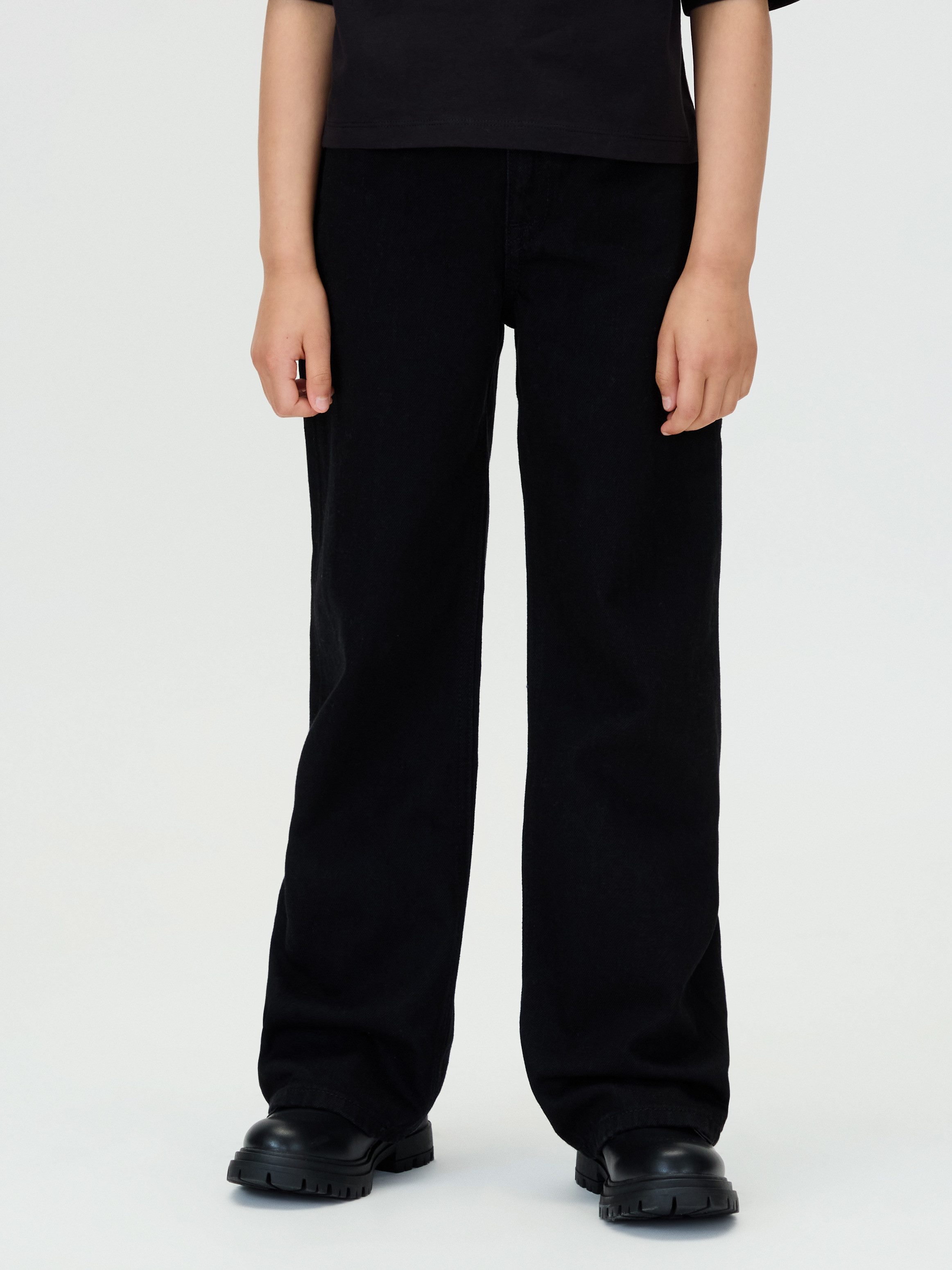 Calvin Klein Jeans Weite Jeans HR WIDE LEG für Kinder bis 16 Jahre, hoher Bund