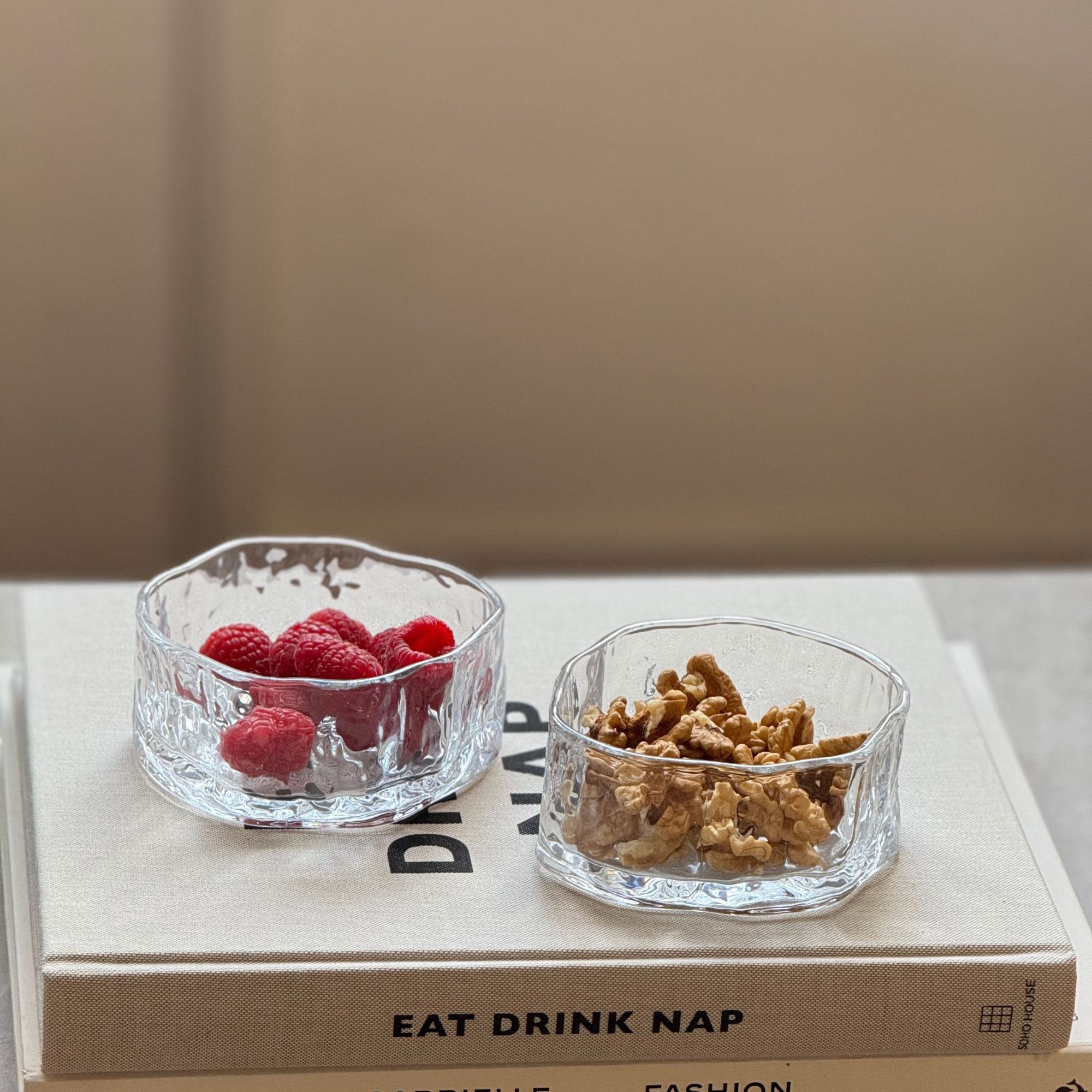 Zoha Dipschale Premiuglas Snackschalen für Nüsse und Dips, Dessertschale, (Set, 6-tlg), Spülmaschinengeeignet