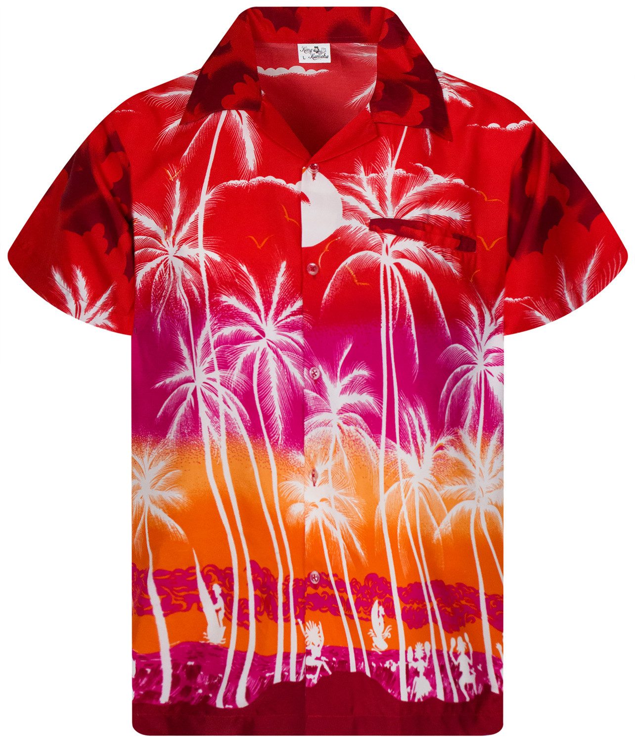 King Kameha Hawaiihemd Beach Negative Funky günstig online kaufen
