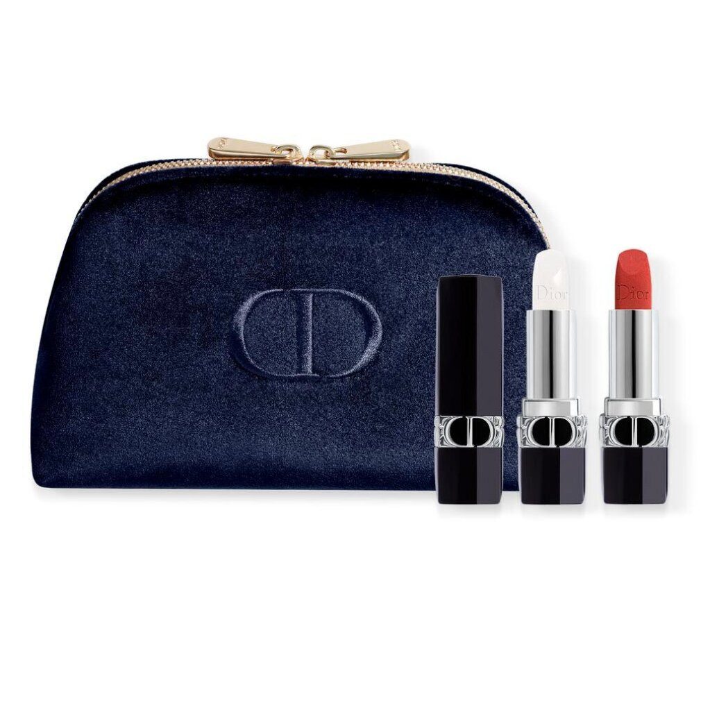 Dior Make-up Set Couture Colour Set (Lippenstift+Lippenbalsam+Schminktasche)