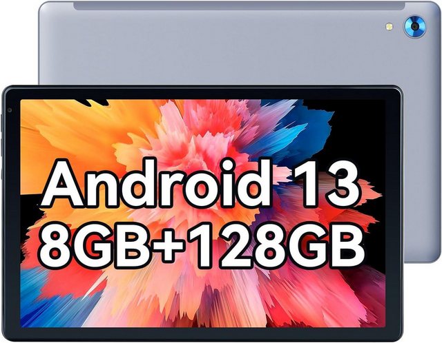 BUFO 10.1 Zoll Android 13, 8GB RAM 128GB ROM, Octa-Core 1280x800 IPS HD Tablet (10