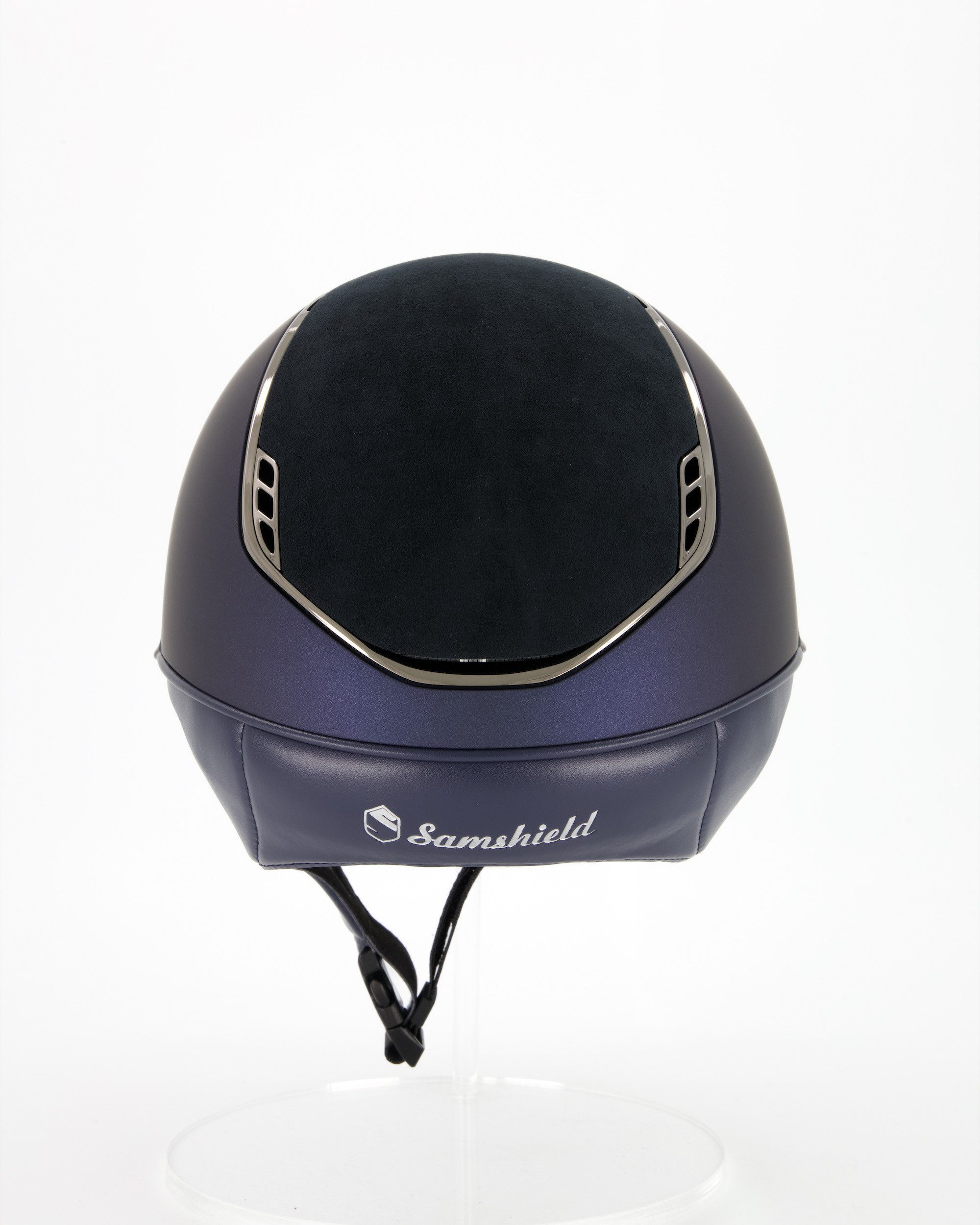 Samshield Reithelm Reithelm Miss Shield 2.0 Shadowmatt, Top u. Frontal Band Alcantara Blu