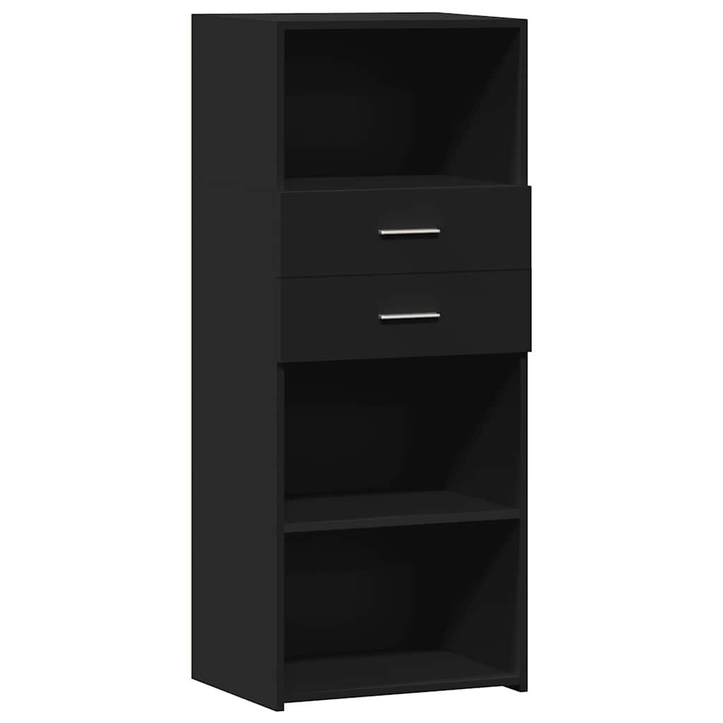 vidaXL Highboard Highboard Schwarz 50x42,5x124 cm günstig online kaufen
