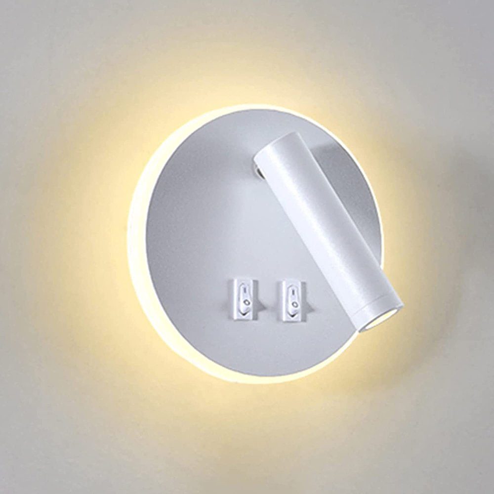 GelldG LED Wandleuchte LED-Leselampe, Wand-Leselampen, moderne Nachttischlampe