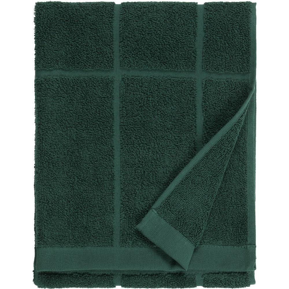 Tiiliskivi Badetücher Handtuch Green Marimekko Dark (50x70cm)