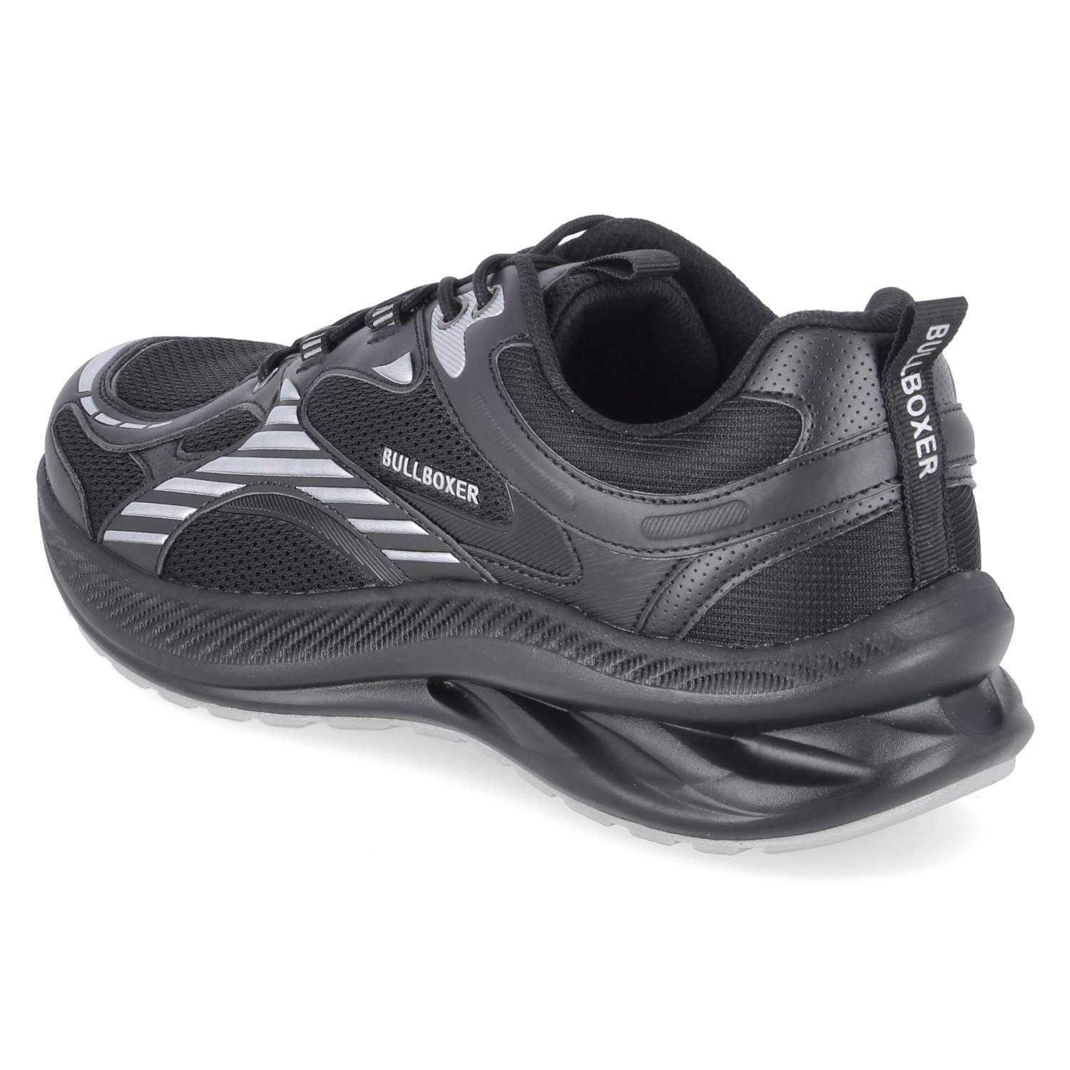 Bullboxer Bullboxer 7XJ0490101 2100 Herren Textil & Synthetik black Sneaker