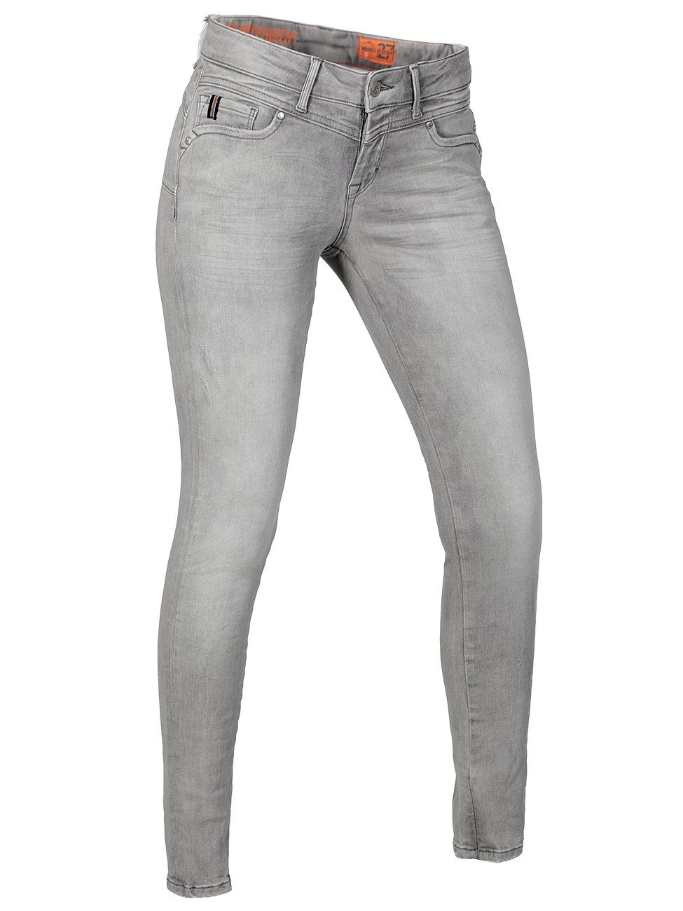 Ellen Grey Stretch mit Skinny-fit-Jeans Jeanshose Rain of Miracle Denim