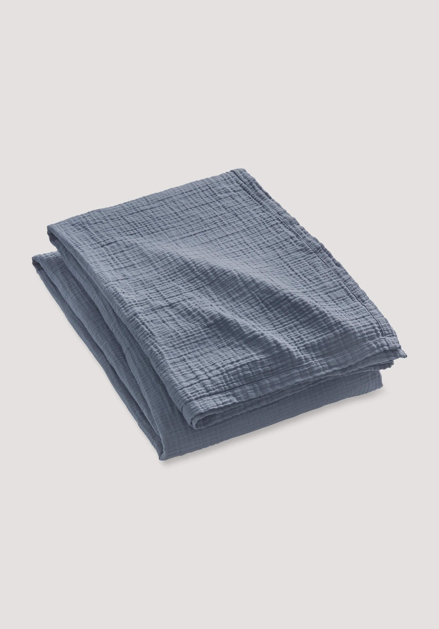 Plaid aus reiner Baumwolle, Hessnatur