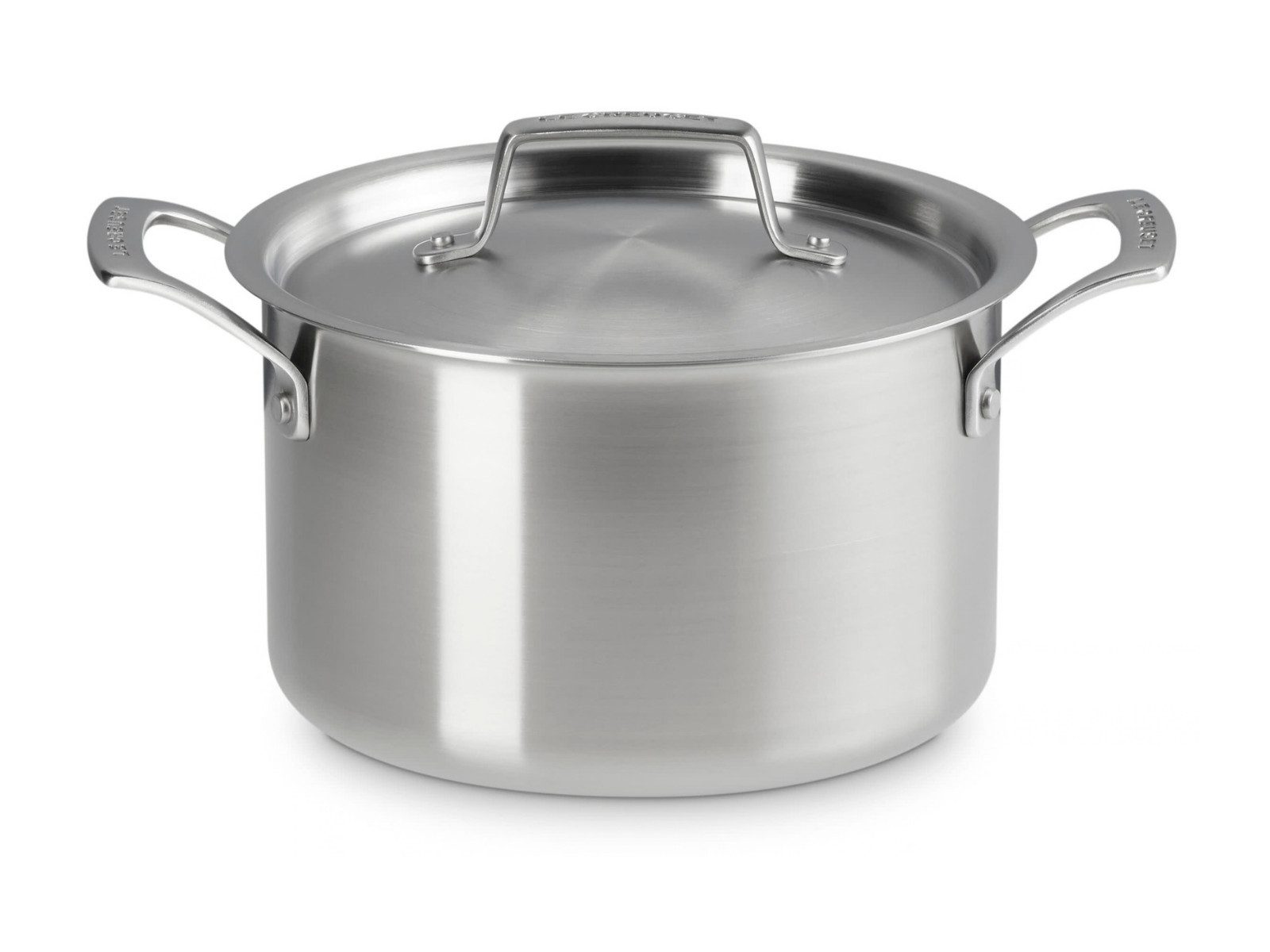 LE CREUSET Kochtopf 3-ply Fleischtopf Edelstahl 20cm, Edelstahl