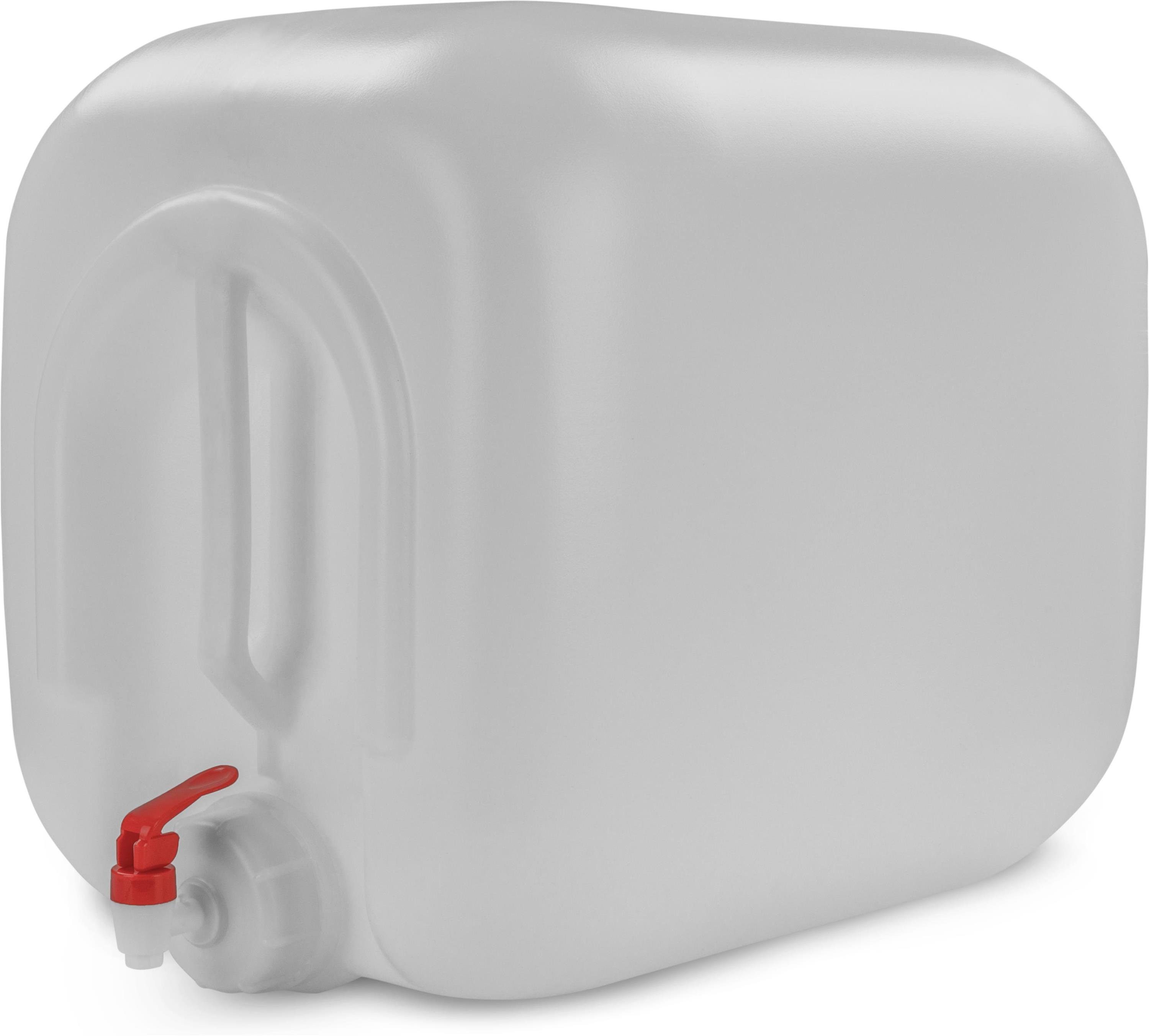 Campingkanister mit St), Carry Kanister Lebensmittelecht Wasserkanister (1 Liter Trinkwasserkanister 30 Hahn Wasserbehälter Outdoorkanister normani