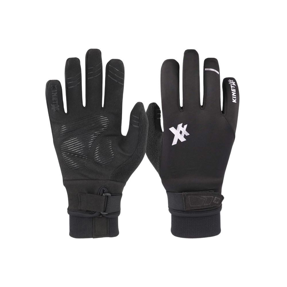 Kinetixx Велосипедні рукавички Sportliche Winter-Radhandschuhe Laurin, KinetiXx (in schwarz oder gelb) Anatomische Passform, Grip, Atmungsaktiv, Kälteschutz, Winddicht